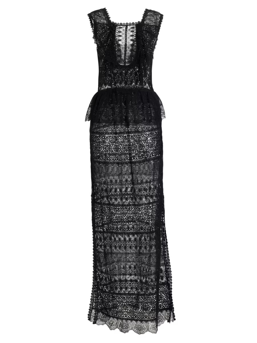 Ulla Johnson Lilia Sheer Lace Maxi Dress | Saks Fifth Avenue