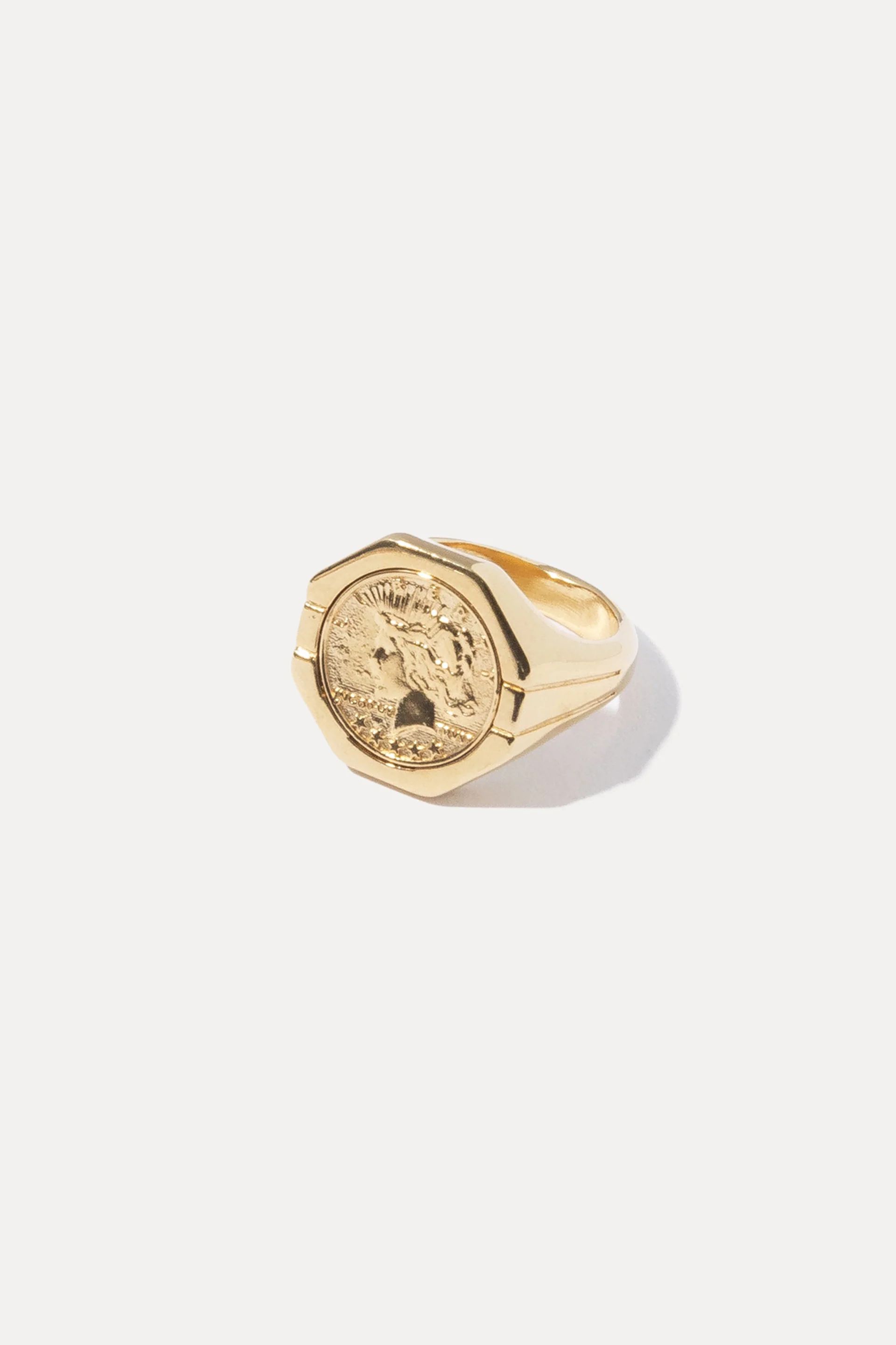 Coin Signet Ring | Miranda Frye Inc.