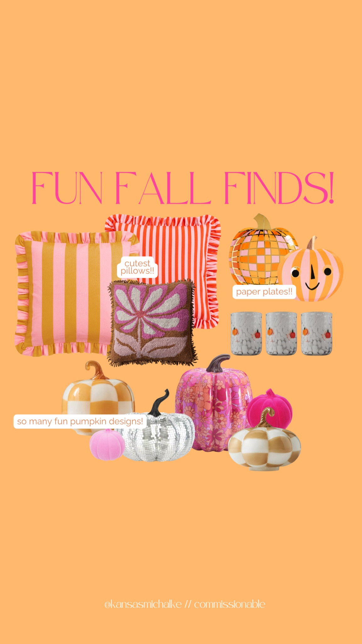 Fun fall decor finds!!! 💕🎃

#LTKSeasonal #LTKHome #LTKFallSale