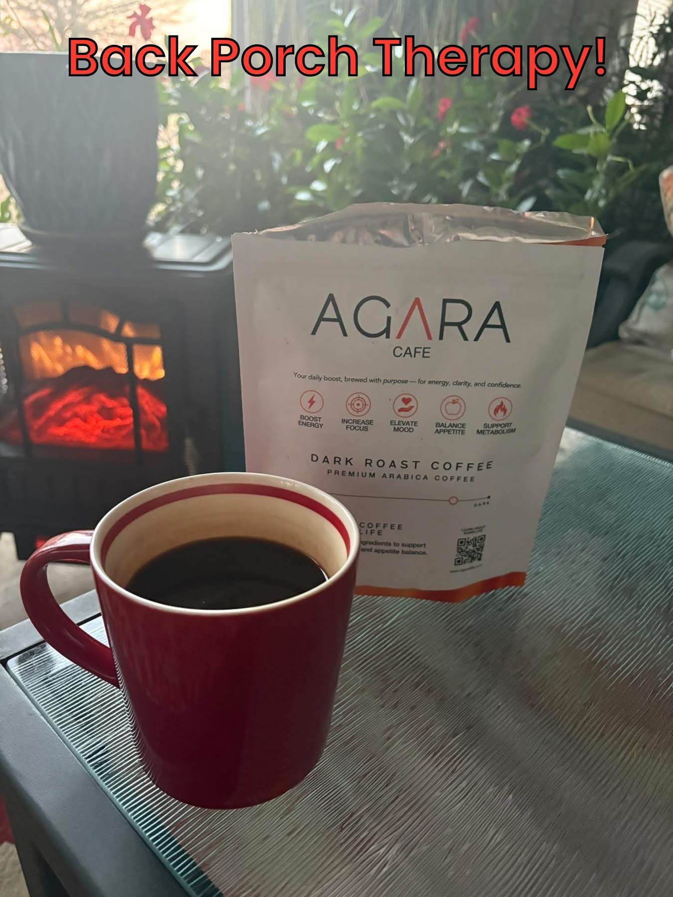☕️ 🌺 Living in the south does have its perks. Most of winter it is still warm and cozy in our inclosed back porch. 

This electric stove 🔥 is the perfect size and look for starting my morning with coffee, Charlie(my dog) & the Creator of the Universe! This new coffee supplement is amazing, too! Agaralife.com/welch if you want info  The health benefits, energy and appetite suppression is blowing my mind! 

My back porch is where I stay grounded, find purpose and build my future! 

#redneckrhapsody #rhapsodyville #warmandtoasty #coffeequeen #morningbrew #makeitagreatday #letsgo #daybreak 



#LTKselfcare #LTKmorningroutine #LTKdayinmylife