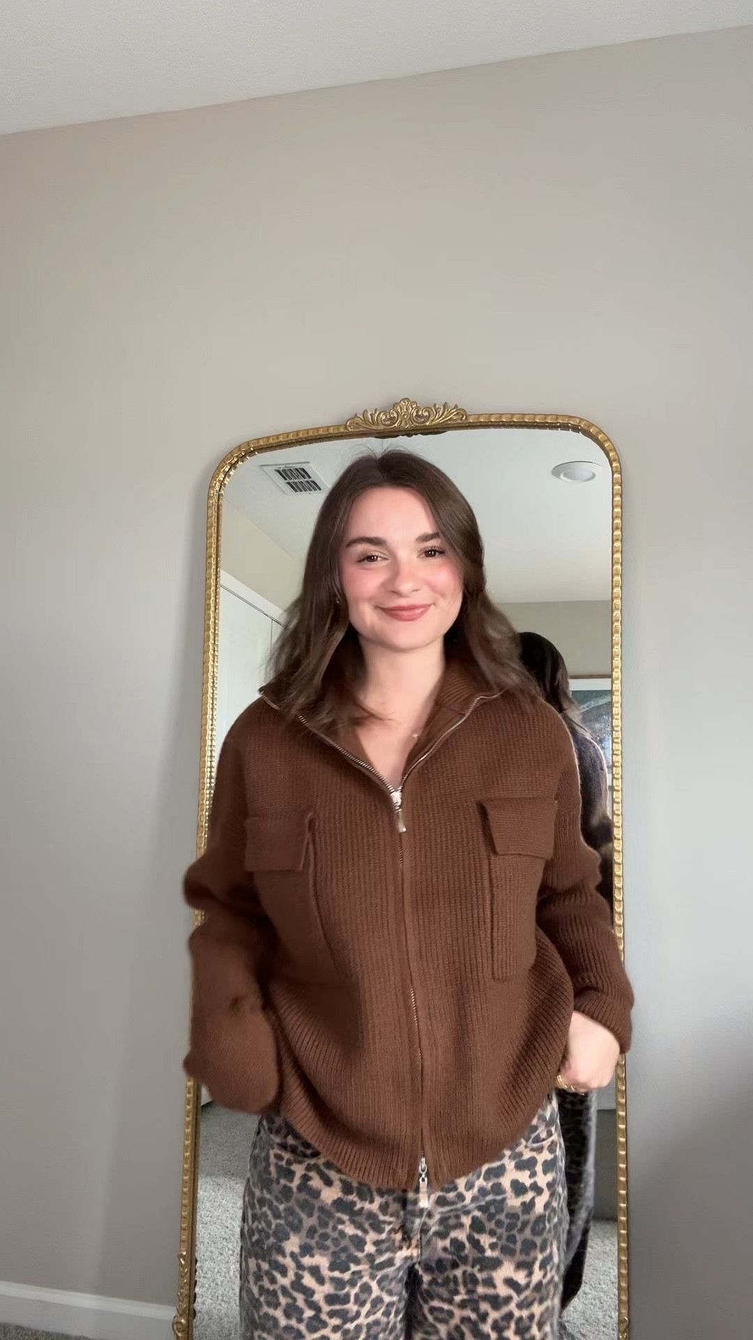 Tts I did a AU 8 which is a US Small, shoes tts as well :) #falldress #fallaesthetic #fallfashion #balletflats #sezane 

#LTKStyleTip #LTKParties #LTKSeasonal