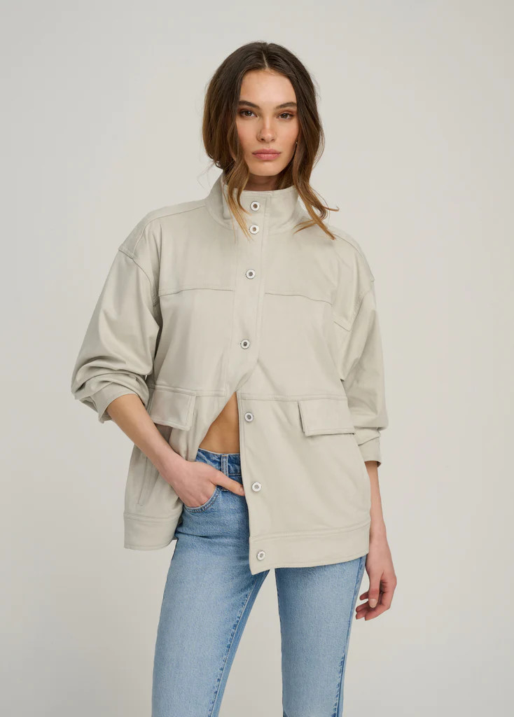 THE VEGAN SUEDE MARGOT JACKET | Favorite Daughter
