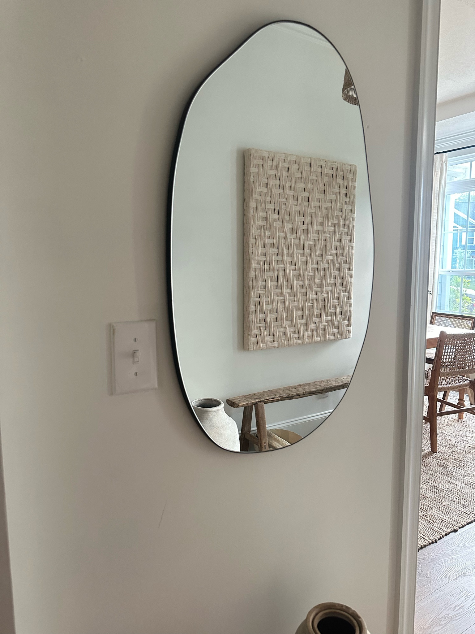 Organic mirror! 

#LTKhome