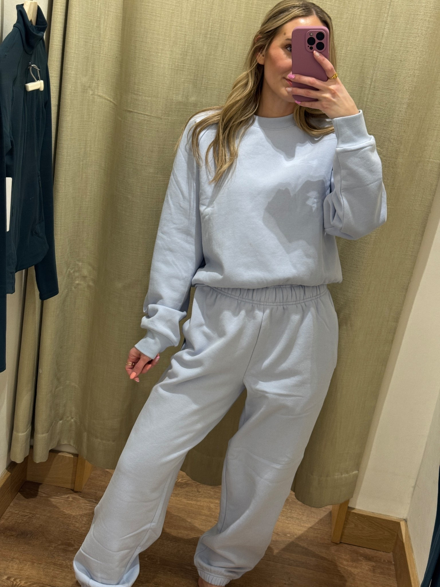 Athleta sweatshirt, sweatpants, crewneck 

#LTKFindsUnder100 #LTKActive #LTKFindsUnder50