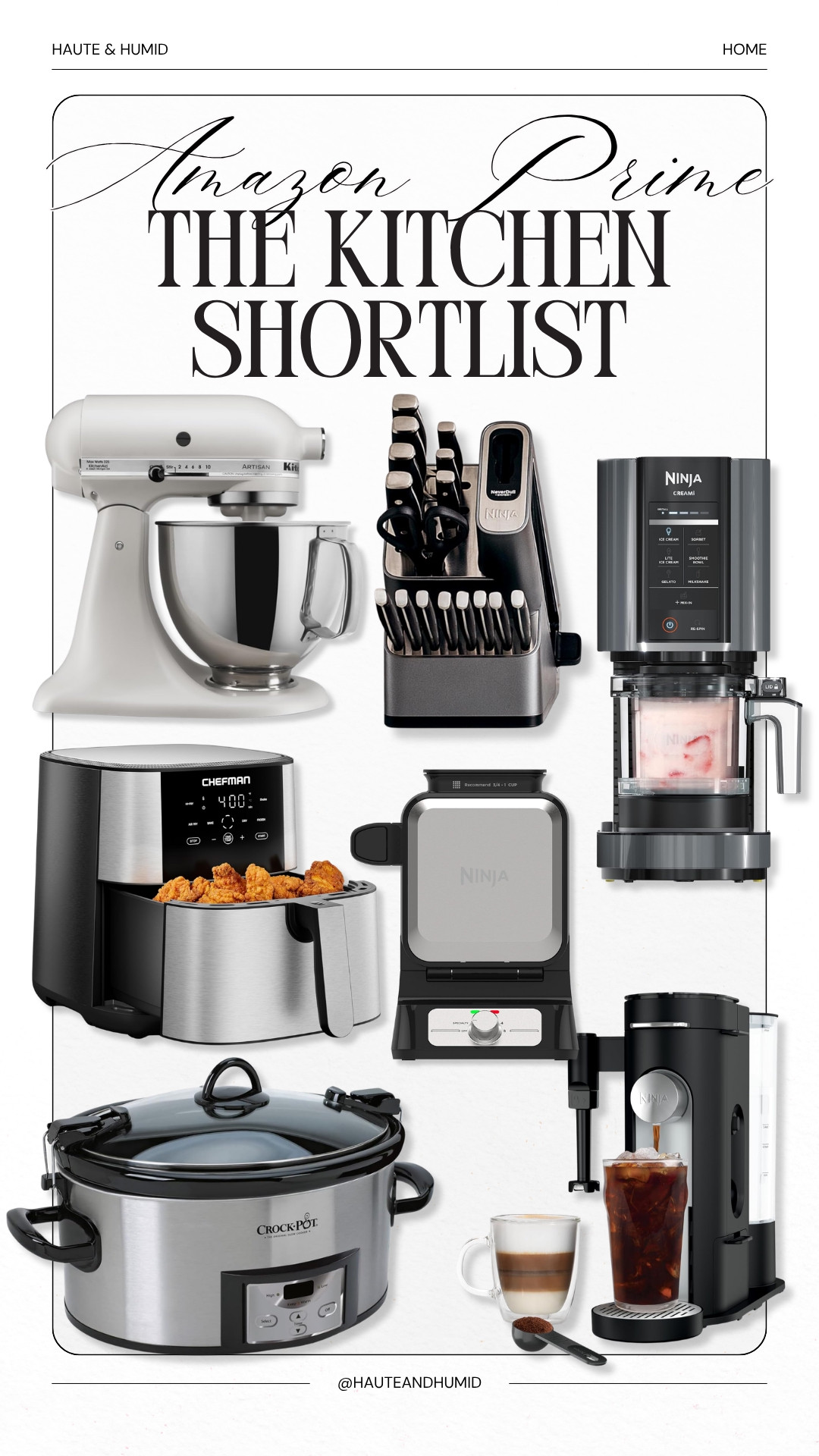 Kitchen upgrades I’m keeping an eye on for Amazon Prime 🤍 These are the appliances and tools that make everyday cooking, coffee mornings and hosting a little easier. From countertop favorites to time-saving gadgets, these are the items worth adding to your list.

Amazon kitchen finds, Amazon Prime kitchen deals, kitchen gadgets, countertop appliances, air fryer, coffee maker, kitchen essentials, home upgrades, cooking essentials, Amazon home finds, kitchen organization, HauteandHumid

#LTKSeasonal #LTKOver40 #LTKHome