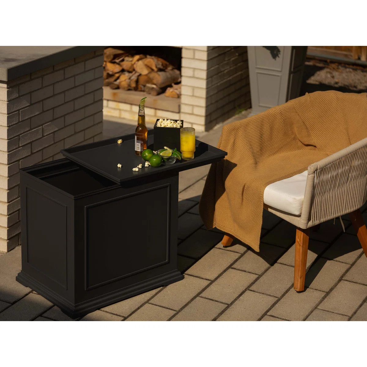 Veradek Brixton Series Rectangular 24'' L x 19'' W Outdoor Side Table & Reviews | Wayfair | Wayfair North America