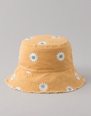 AE Reversible Flower Bucket Hat | American Eagle Outfitters (US & CA)