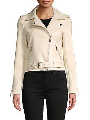 Faux Leather Moto Jacket | Saks Fifth Avenue OFF 5TH