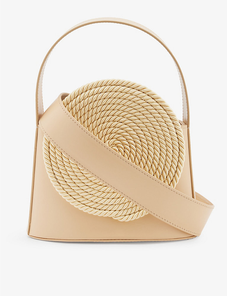 Gunther small braided leather shoulder bag | Selfridges