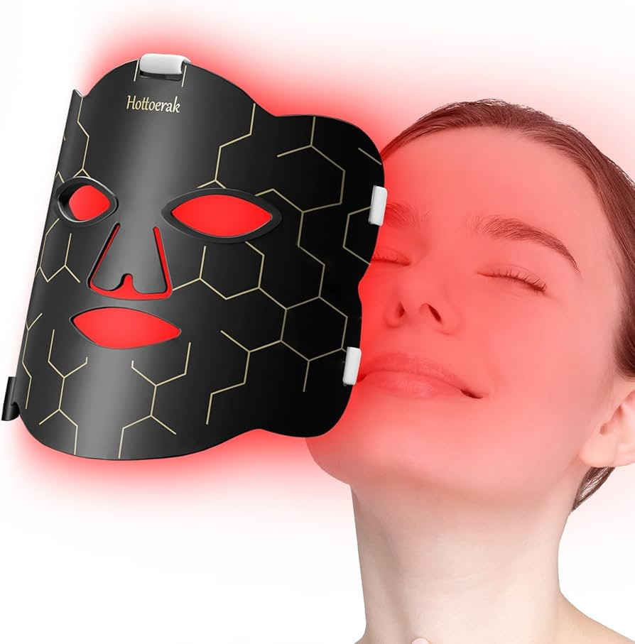 LED Red Light Therapy for Face Near Infrared Light Therapy 660nm & 850nm Wavelength for Home Use | Amazon (US)