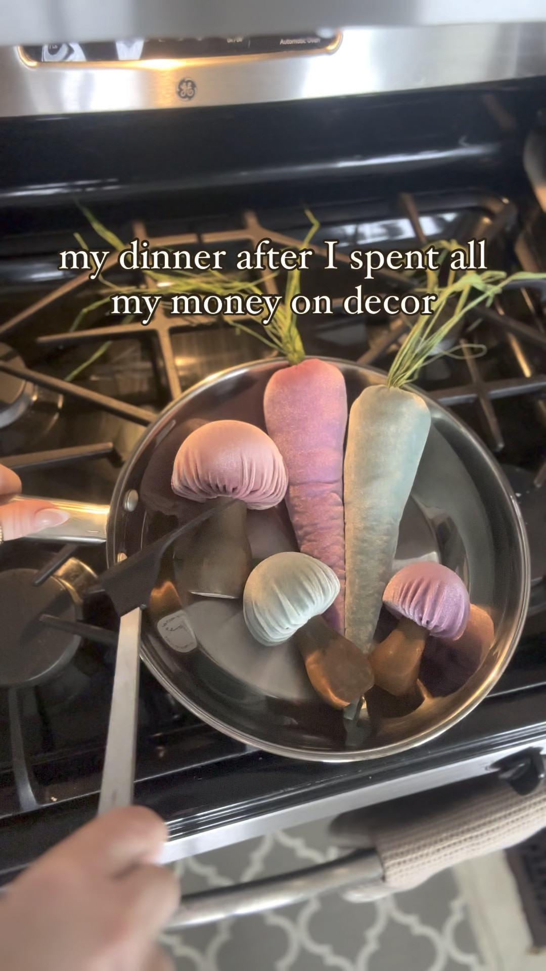 These Amazon Velvet Mushrooms & Carrots are too too cute! The base of the mushroom is wood and they come in more colors than we show here too!! They are so perfect for Spring & Easter and can be used on a tier tray, shelf, display, or any other space that deserves a little extra cuteness! 

#LTKfindsunder50 #LTKhome #LTKSeasonal