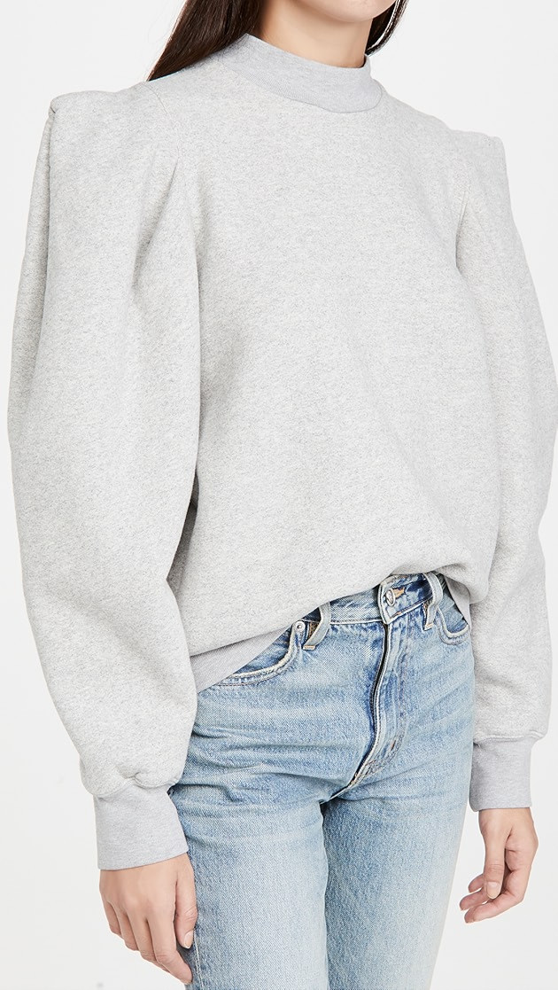 AGOLDE Folded Sleeve Sweatshirt | SHOPBOP | Black Friday Save 20% On Orders $200+ | Shopbop