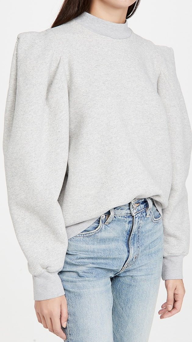 AGOLDE Folded Sleeve Sweatshirt | SHOPBOP | Black Friday Save 20% On Orders $200+ | Shopbop