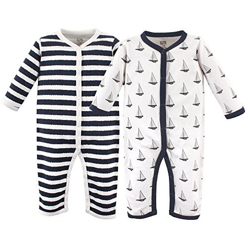 Hudson Baby Unisex Baby Cotton Coveralls, Sailboat, 6-9 Months | Amazon (US)