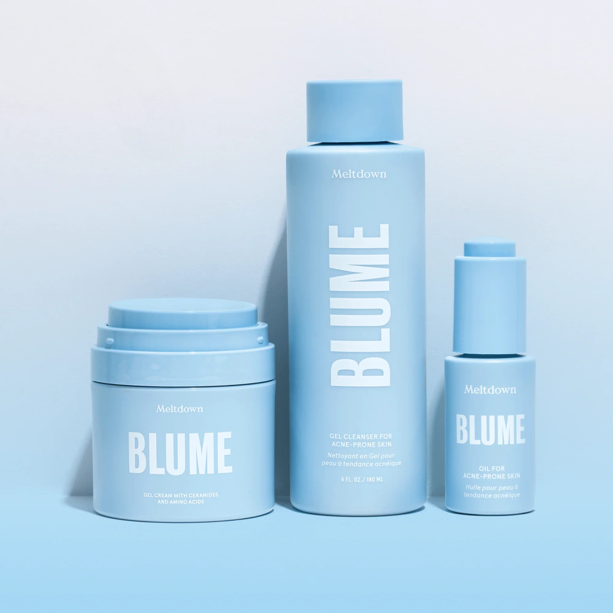 Clear Skin Kit | Simple 3-Step Skin Care Routine For Acne-Prone Skin | Blume