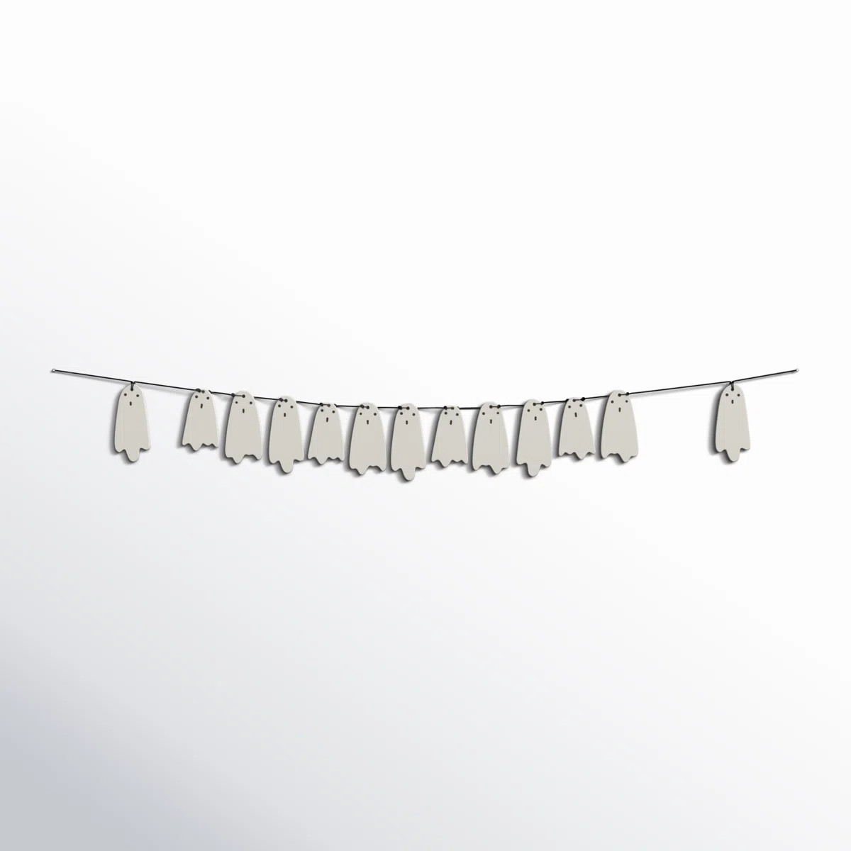 White Figurine Novelty Garland | Wayfair North America