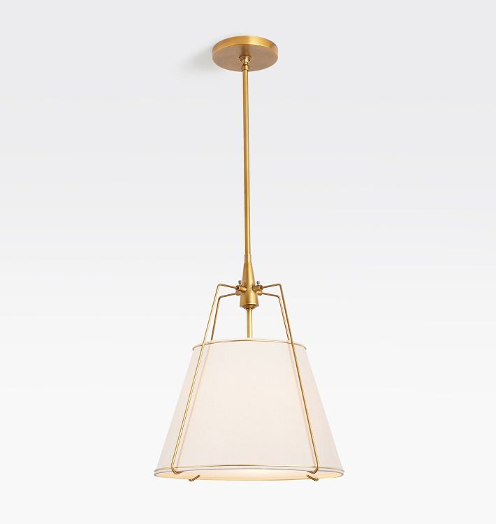 16" Conical Drum Pendant | Rejuvenation