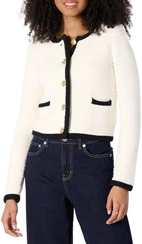 Amazon Essentials Womens Regular-Fit Midweight Cardigan Sweater | Amazon (US)