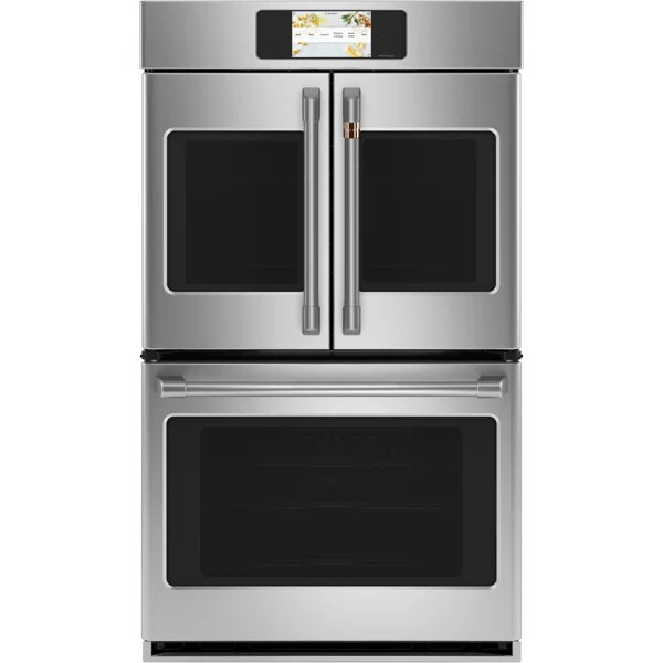 30" Self-Cleaning Convection Smart Electric Double Wall Oven | Wayfair North America