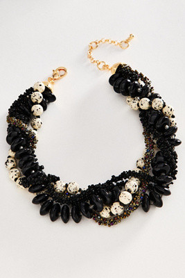 By Anthropologie Layered Bead Cluster Necklace | Anthropologie (US)
