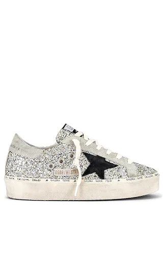 Hi Star Glitter Sneaker in Platinum, Ice, & Black | Revolve Clothing (Global)