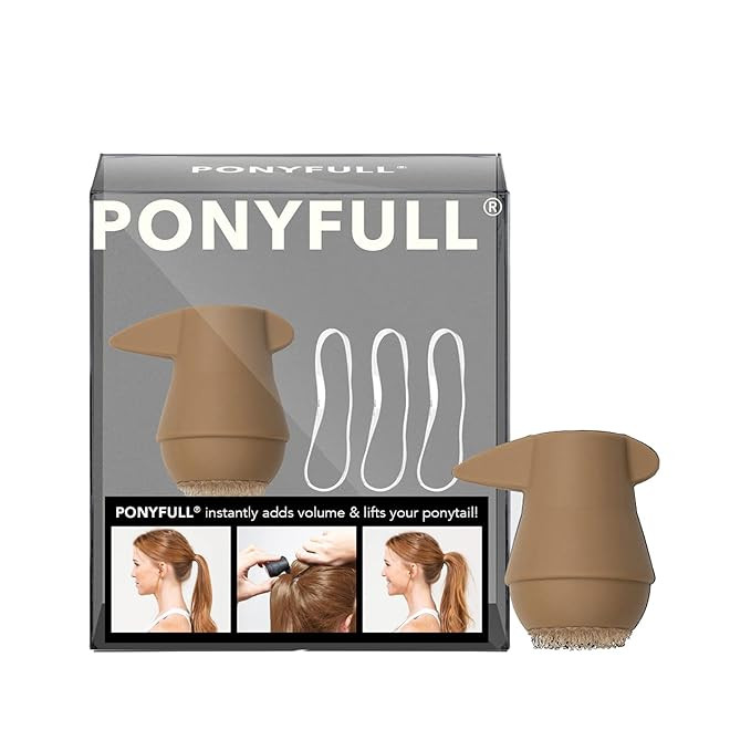 Kitsch PONYFULL Ponytail Volume Enhancer - Holiday Gift Volumizing Ponytail Tool - Enhance Ponyta... | Amazon (US)