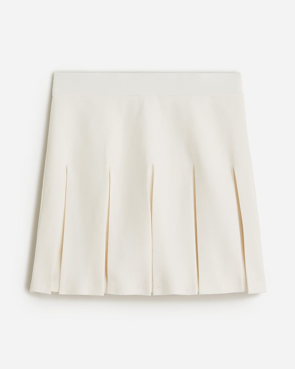 Pre-order Pleated mini sweater-skirt | J.Crew US