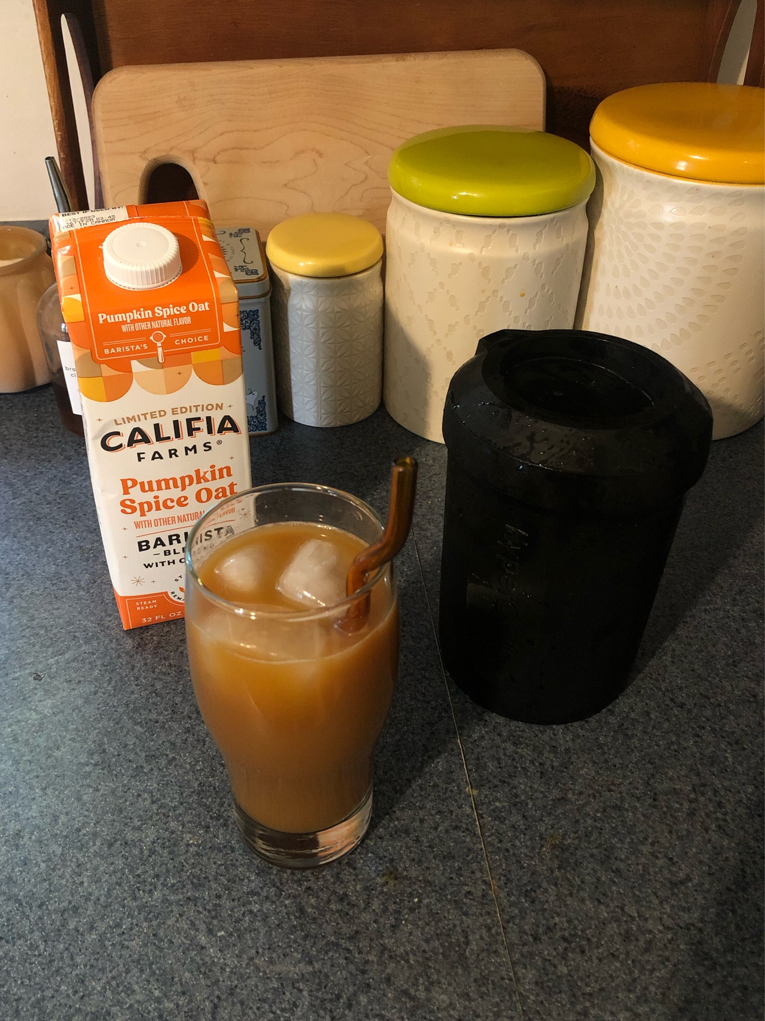 fall coffee, pumpkin oat milk, glass straws

#LTKSeasonal #LTKhome