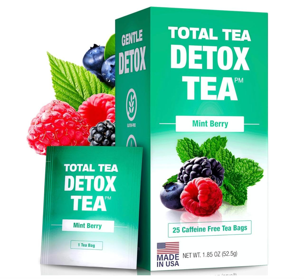 Total Tea Slimming Detox Tea for a Healthy Weight Support - Caffeine Free - Herbal Tea with Chamo... | Amazon (US)