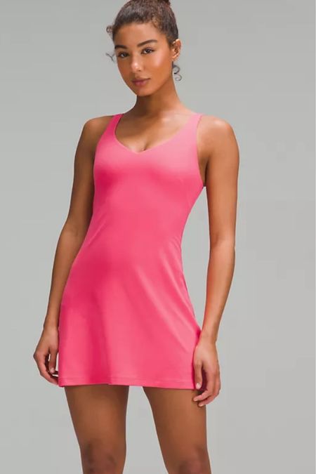 Lululemon Align Dress in Glaze Pink on sale for $99! #HOCSpring 

#LTKFindsUnder100 #LTKFitness