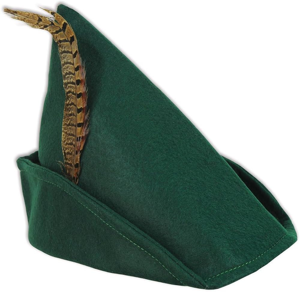 Beistle 60342 Felt Robin Hood Hat, One Size, Multicolor | Amazon (US)