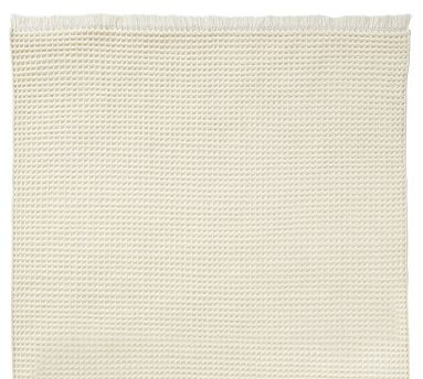 Cozy Waffle Eco-Friendly Easy Care Rug | Pottery Barn (US)