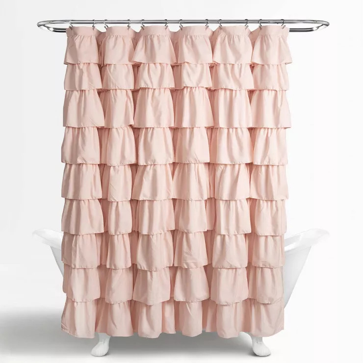Ruffle Shower Curtain - Lush Décor | Target
