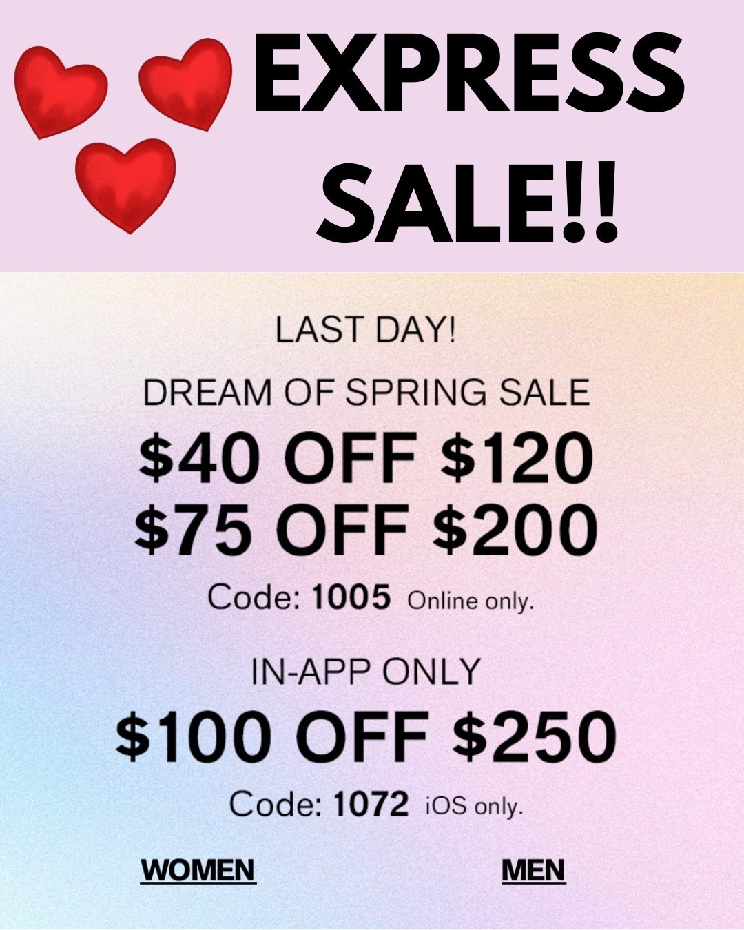 Last Day to SAVE @Express 
Tap any photo below to shop the SALE!!!

#LTKSaleAlert #LTKootd #LTKValentine