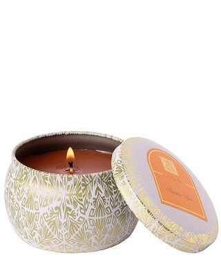 Aromatique Pumpkin Spice Printed Tin Candle with Lid | Dillard's | Dillard's