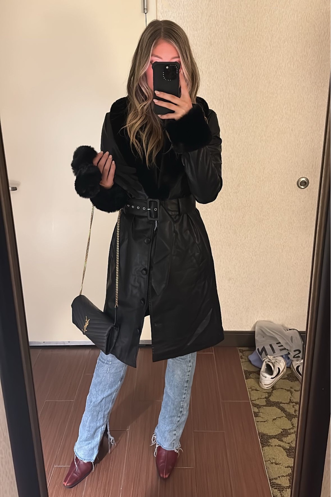 Trench coat slay🧥💅🏼🪩✨🫶🏼

#LTKSeasonal #LTKHoliday #LTKCyberWeek