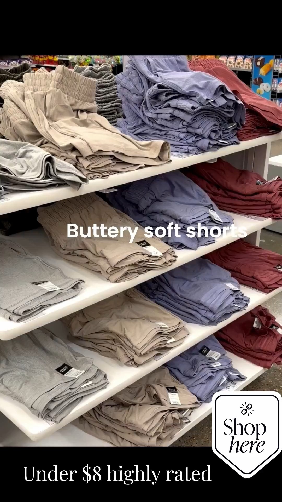 Buttery soft summer shorts under $8 🤍 these are the comfy throw-on-and-go shorts I’ll be living in all season long ☀️ perfect for errands, lounging, mom life, vacations, beach days & everyday summer outfits

#LTKunder50 #LTKsummer #SummerStyle #ButterySoft #ComfyStyle #SummerOutfits #CasualStyle #MomStyle #AffordableFashion #WalmartFinds #LoungeShorts #SummerEssentials #EverydayStyle #BudgetFinds