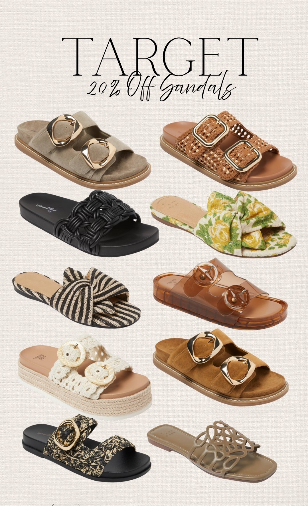 20% off sandals at target!🎯

#LTKSeasonal #LTKMothersDay