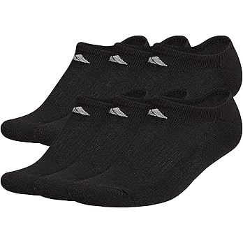 adidas Women's Athletic Cushioned No Show Socks (6-Pair) Low Profile Look with Arch Compression f... | Amazon (US)