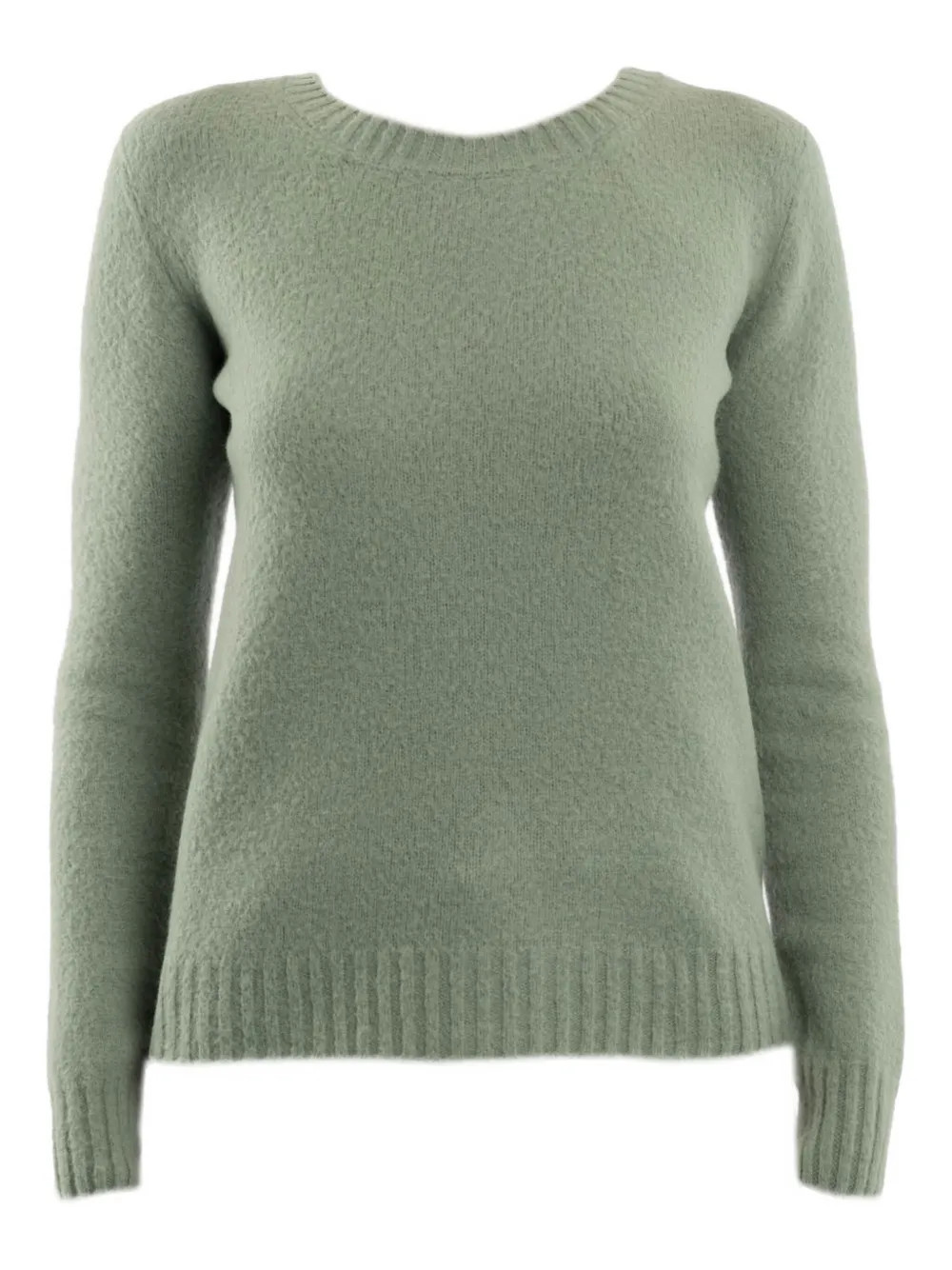 Drumohr crew-neck long-sleeve sweater - Green | Farfetch Global