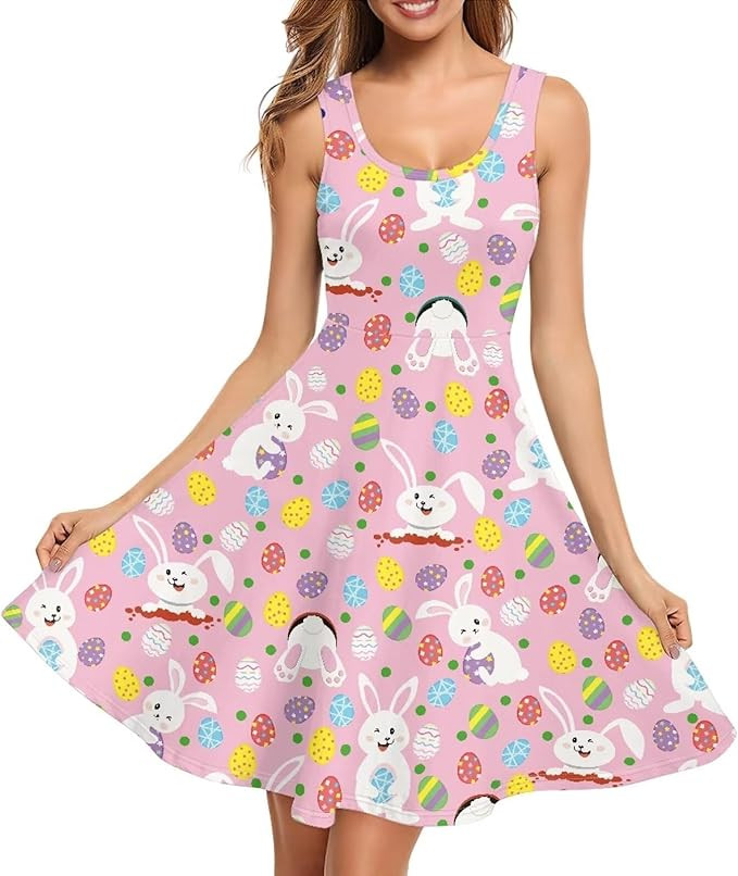 Renewold Women's Dresses Women's Casual Dresses Women's Swimsuits & Cover Ups Tank Top Dress | Amazon (US)