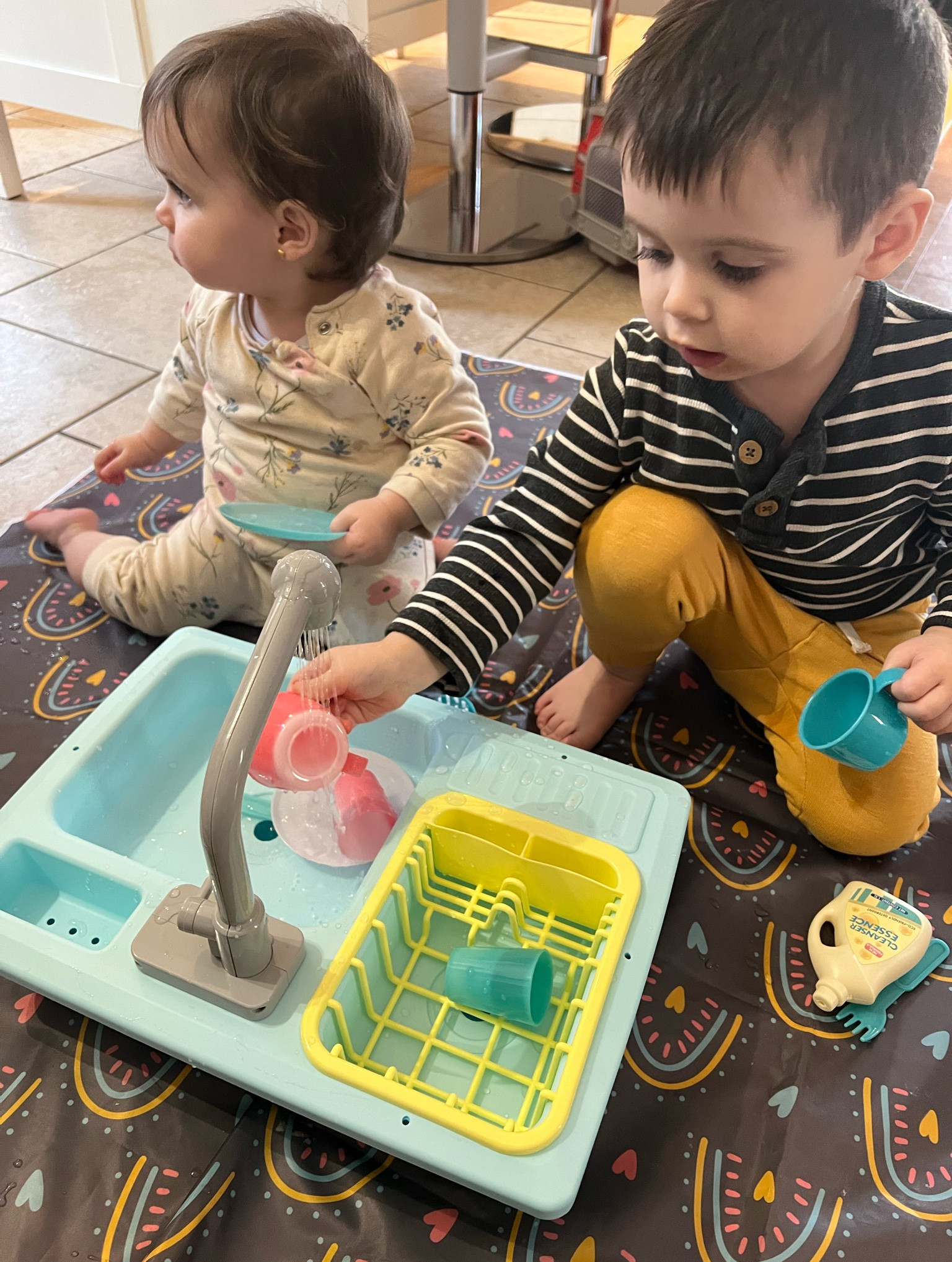 This play sink kept them busy for almost an hour! It’s a must have. 

#LTKFind #LTKfamily #LTKbaby