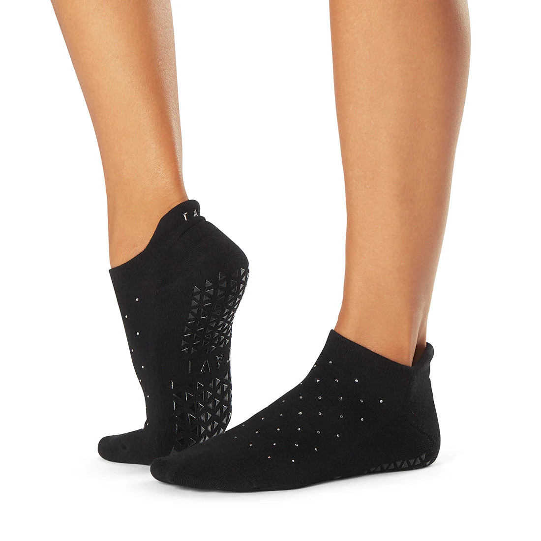 Savvy Grip Socks - Black Sparkle | Tavi