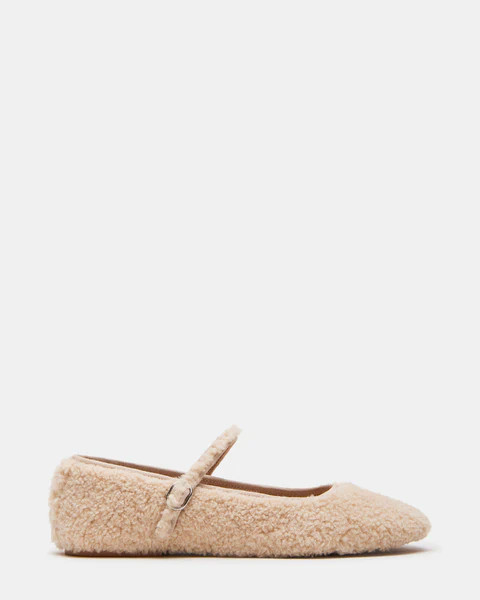 VINETTA FAUX SHEARLING NATURAL | Steve Madden (US)