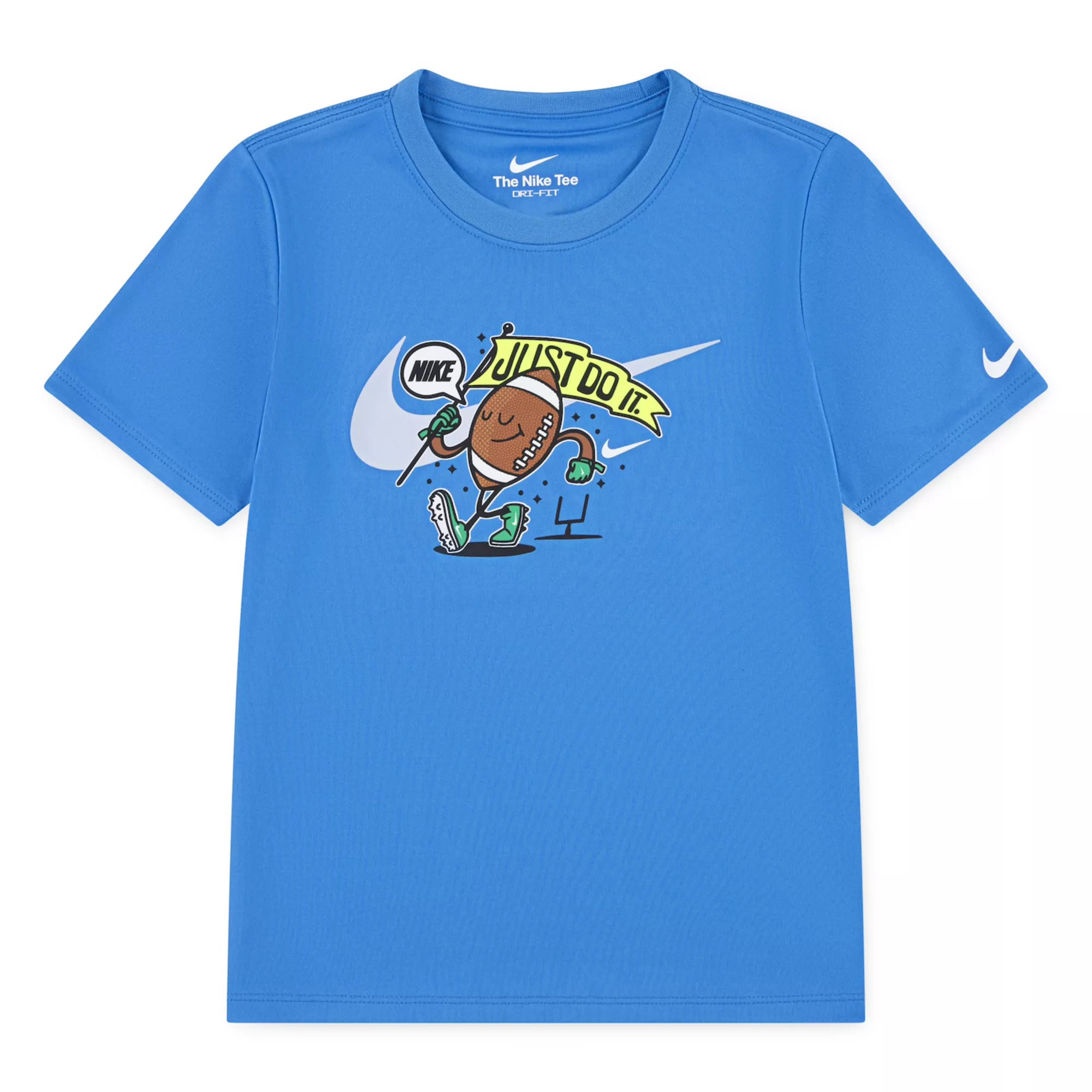 Boys 4-7 Nike Dri-FIT Football "Just Do It." T-shirt | Kohl's
