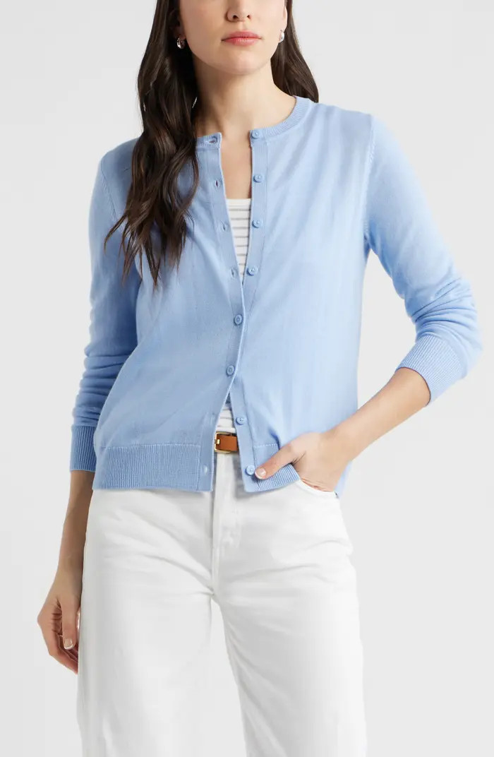 Merino Wool Blend Cardigan | Nordstrom