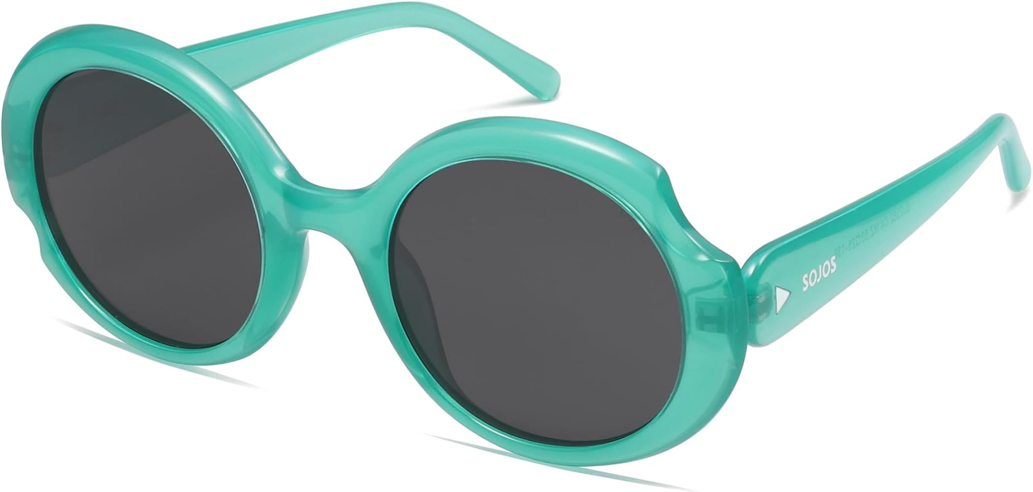 SOJOS Big Retro Oval Round Polarized Sunglasses Womens Mens Vintage Trendy Oversized Sunnies SJ23... | Amazon (US)