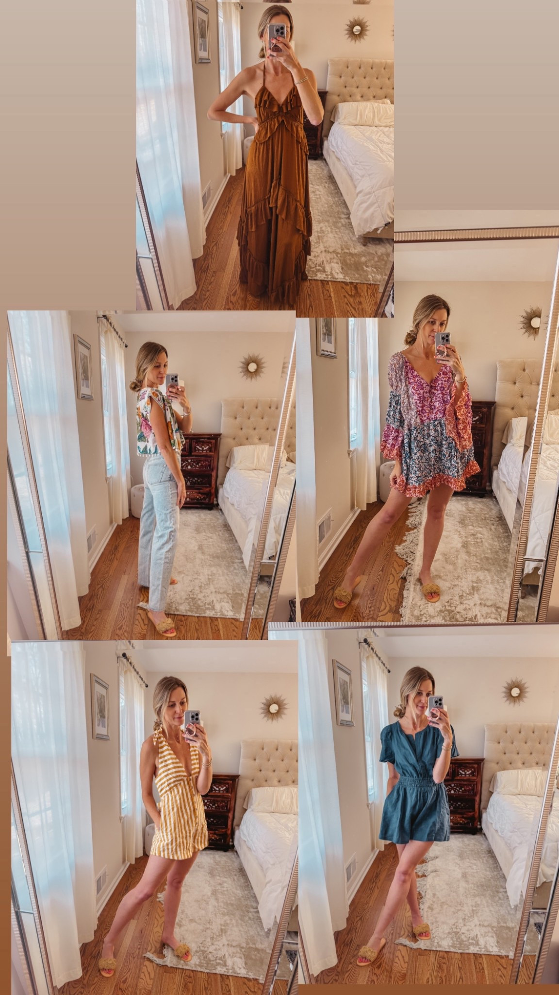 Spring and summer styles I love right now ☀️ vacation style. Spring break style. Summer outfits. Spring outfits. Rompers. Mom style. Boho style  

#LTKStyleTip #LTKSeasonal #LTKTravel