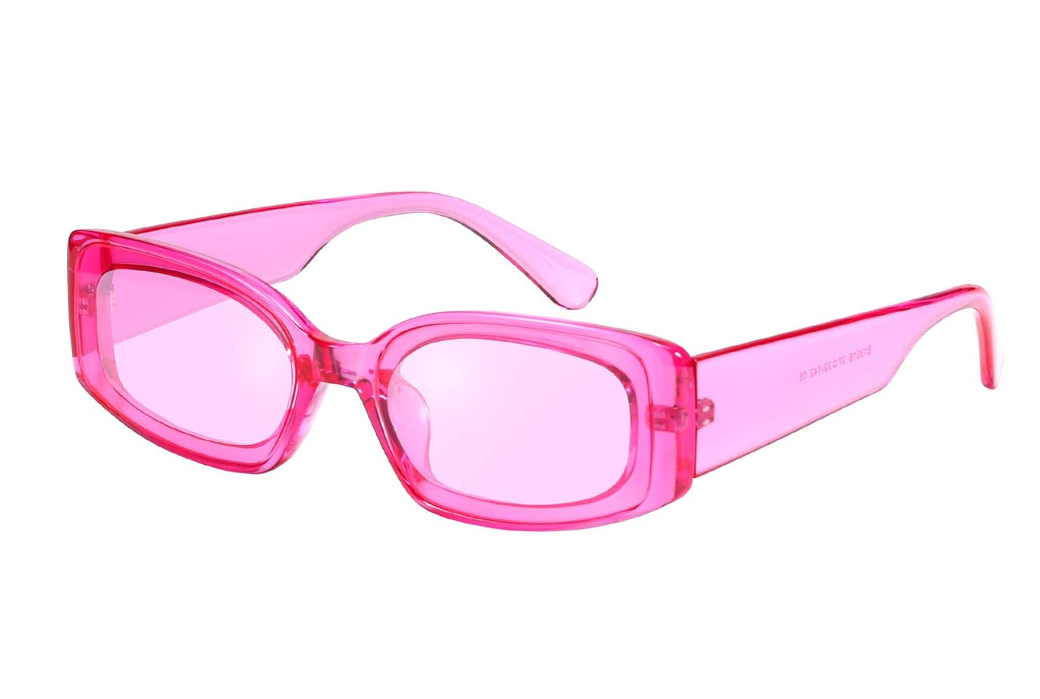 FEISEDY Retro Rectangle Sunglasses Women Men Vintage 90s Small Glasses Thick Narrow Fashion Y2K P... | Amazon (US)