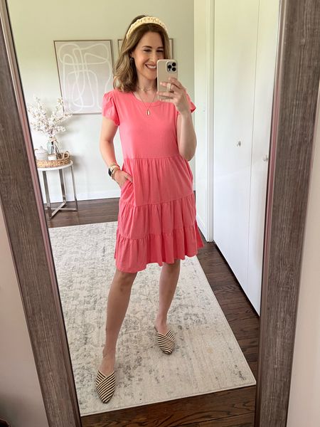 One of the best Walmart dresses for summer, fits tts in a small 💕 

#LTKstyletip #LTKunder50 #LTKunder100